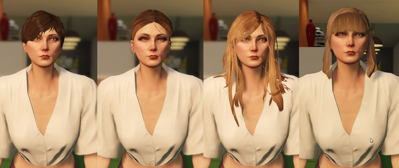 New Hairstyles For Female Mp Part 1 Gta5